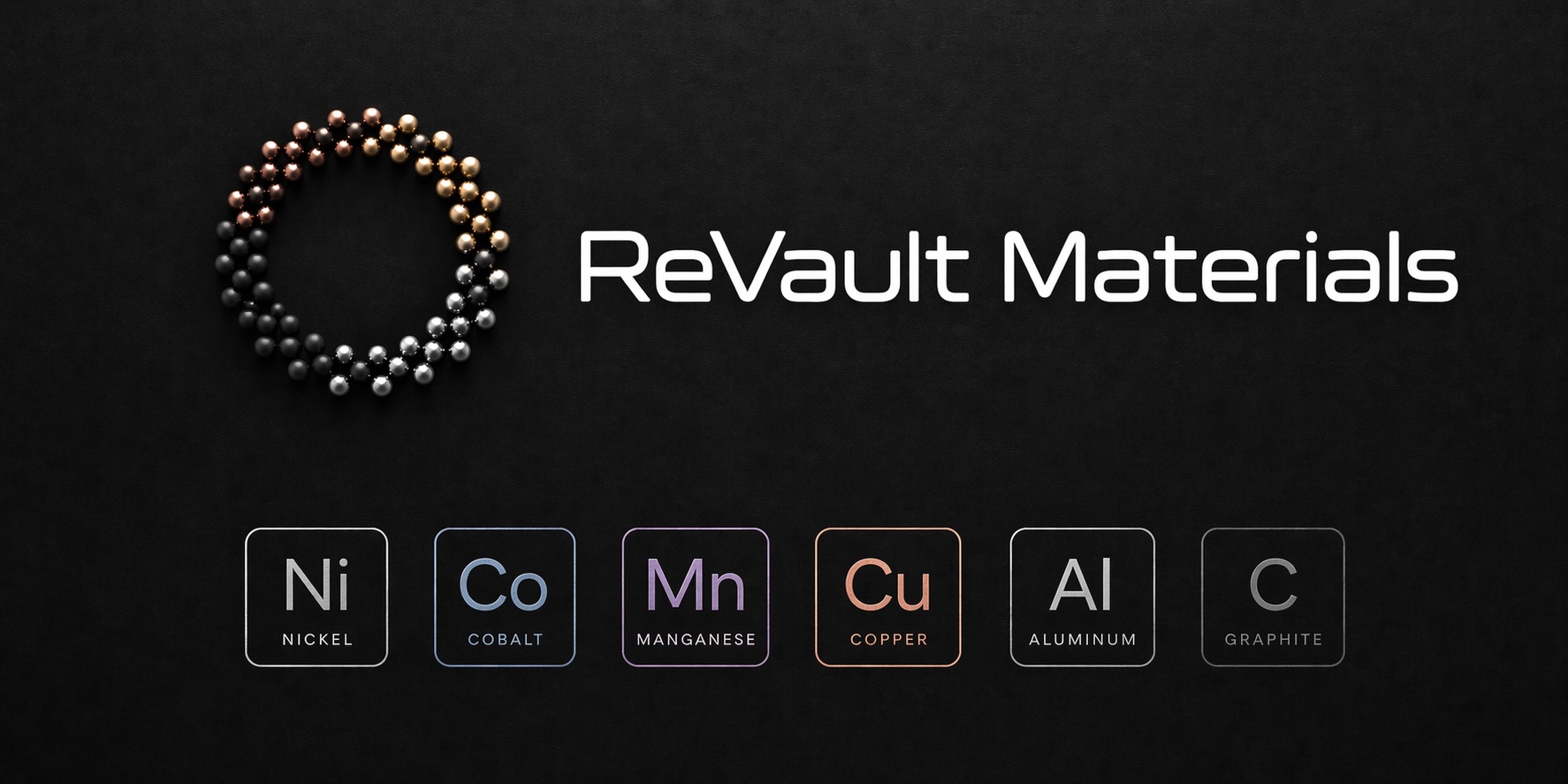 ReVault Materials — Ni Cobalt Mn Copper Al Graphite